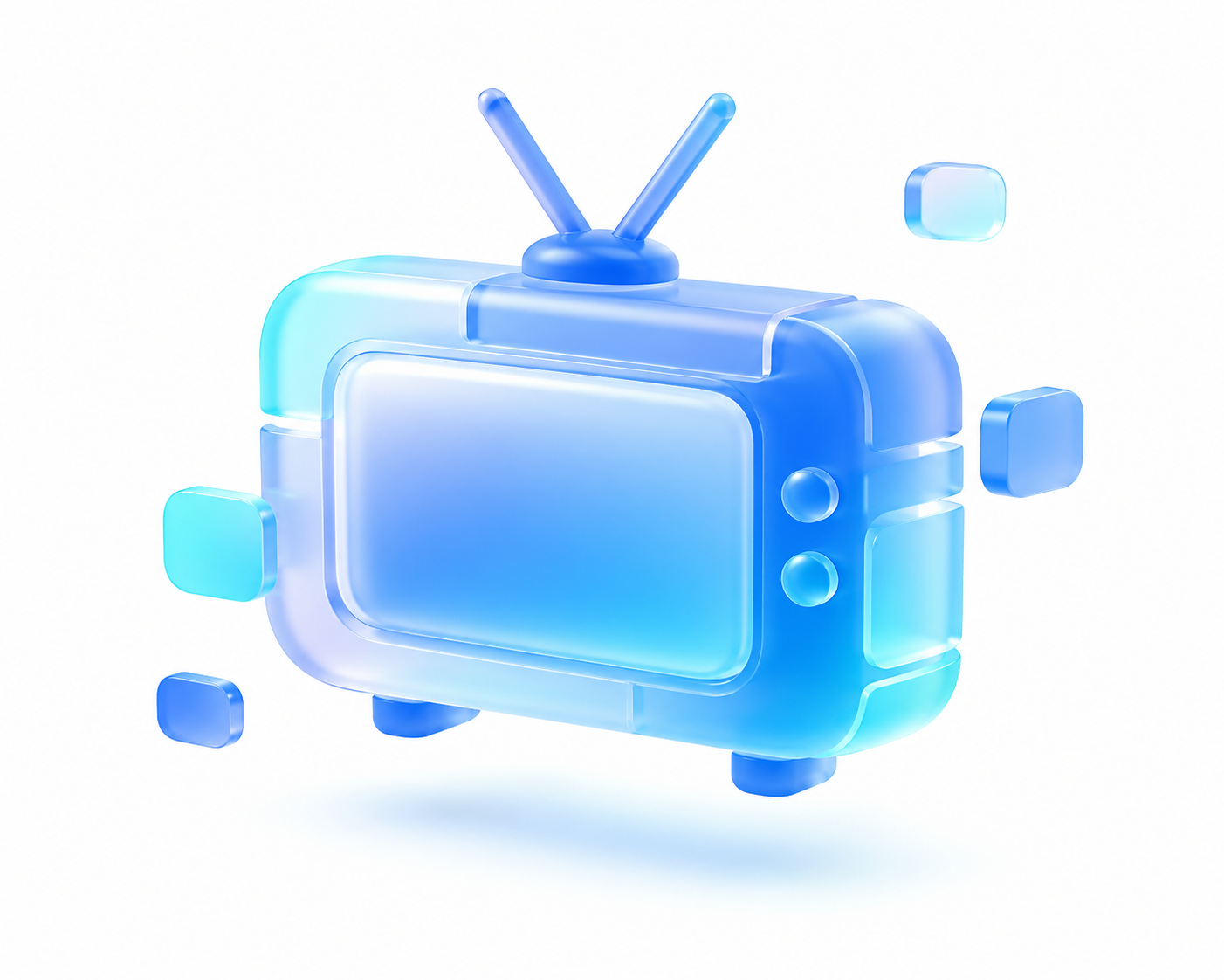 Icono de programa de radio y TV
